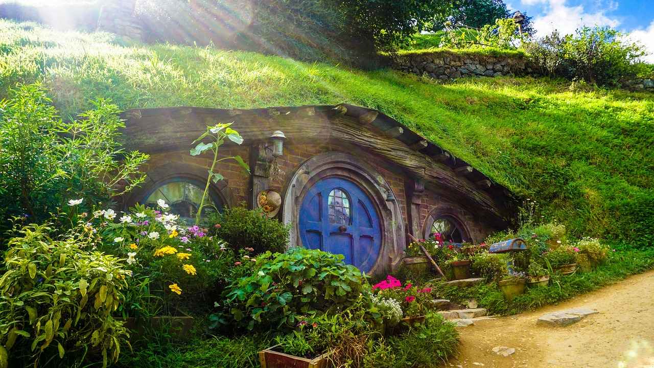 Hobbiton has become one of the best butterfly sanctuaries in New Zealand