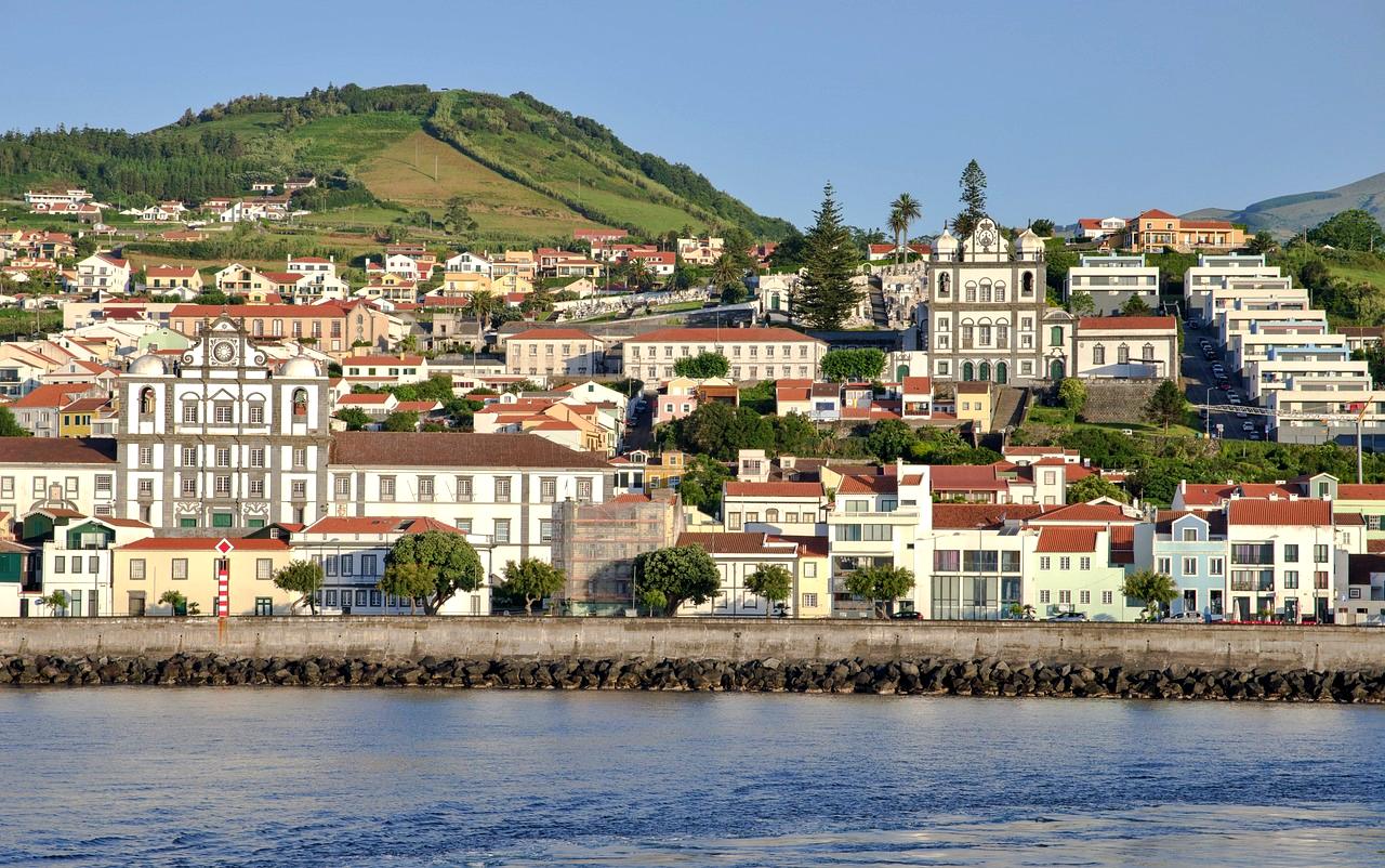 Horta in the Azores