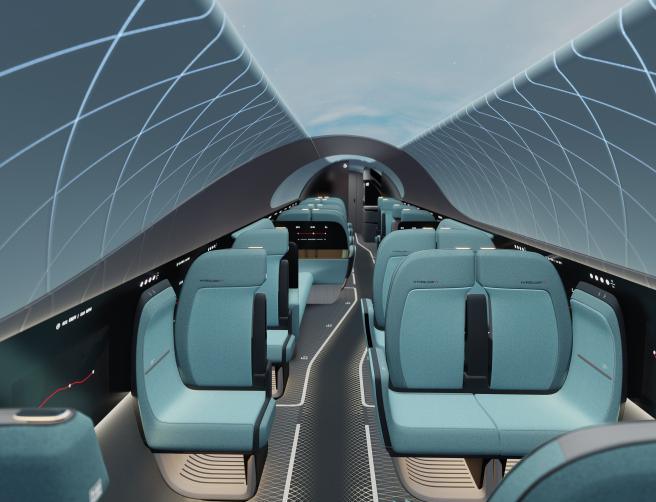 Hyperloop interior