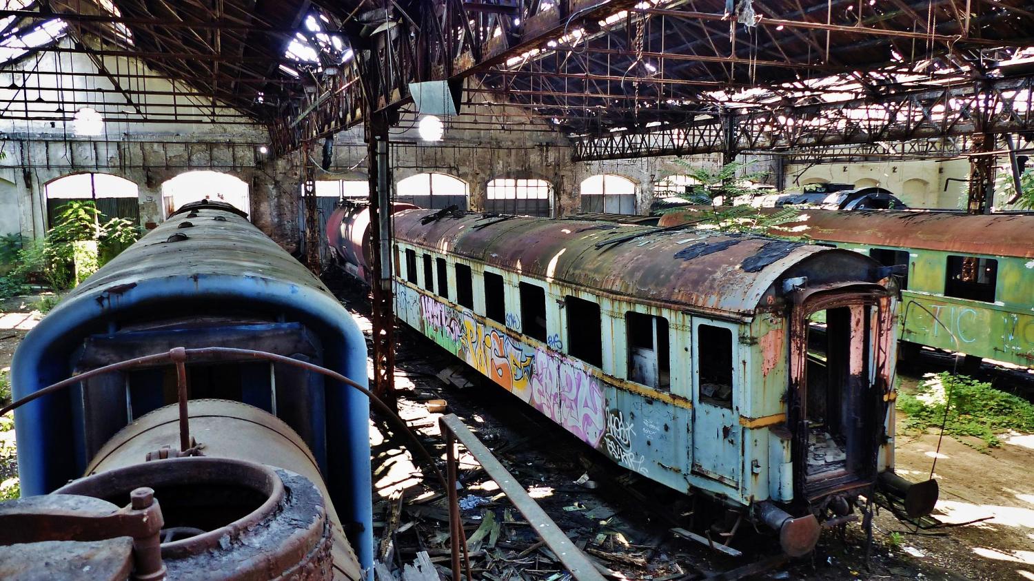 Istvántelek Train Yard, Budapest