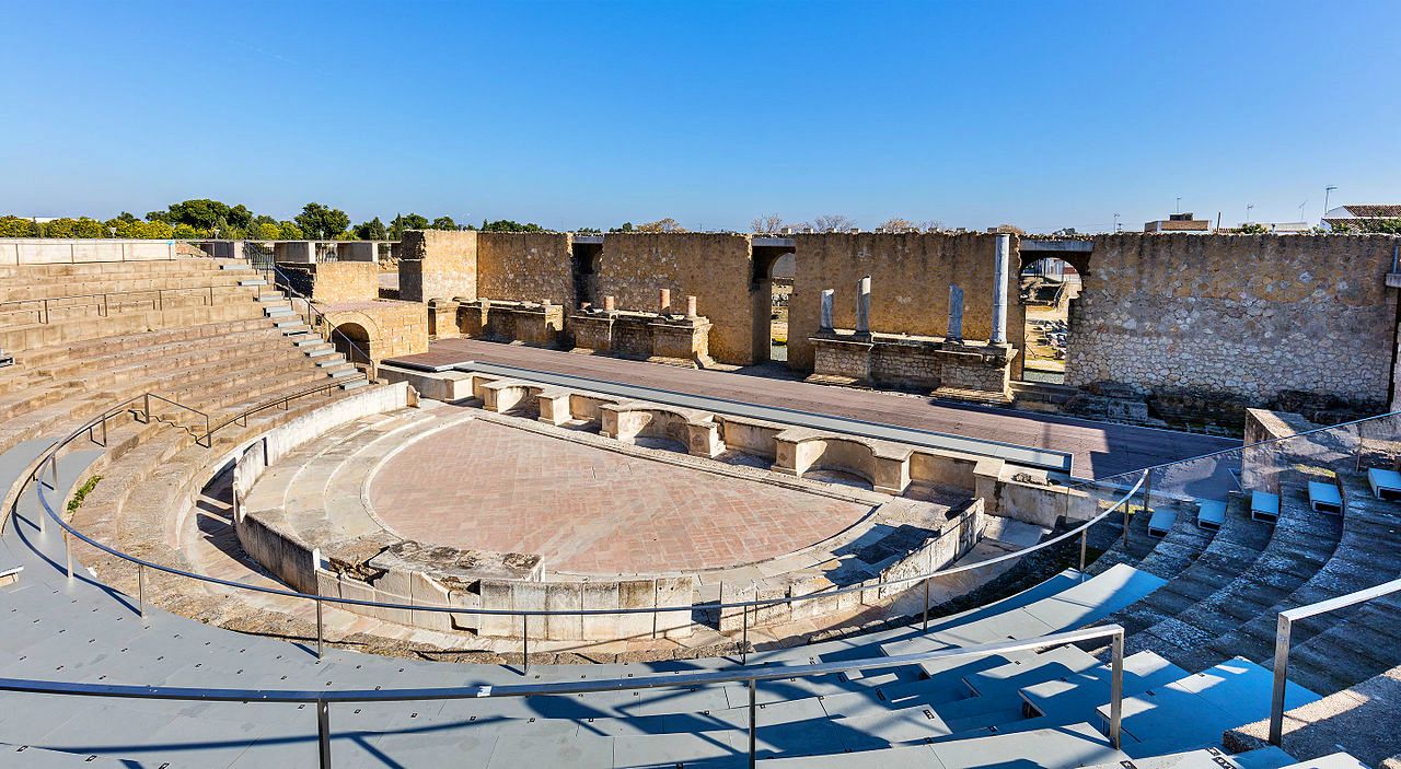 Roman amphitheater of Italica, Santiponce, Seville