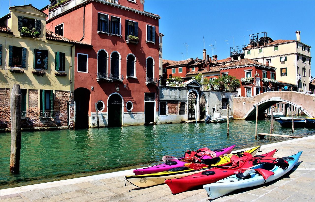 Kayak in Venice