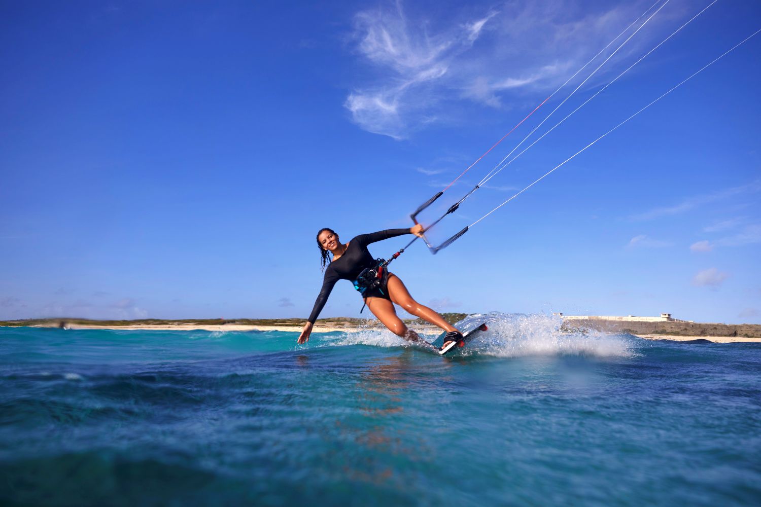 Kitesurfing in Aruba