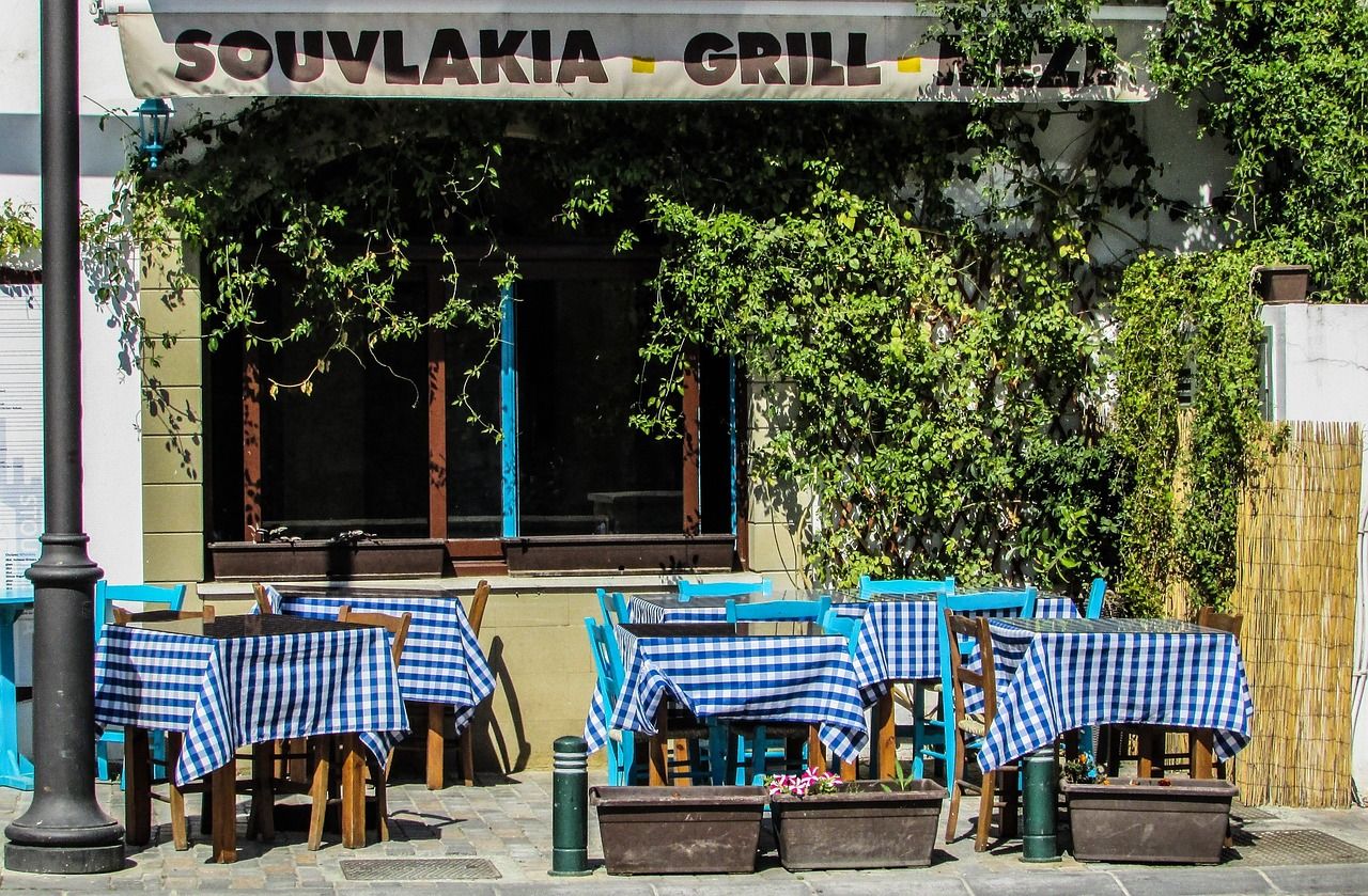Larnaca restaurant, Cyprus