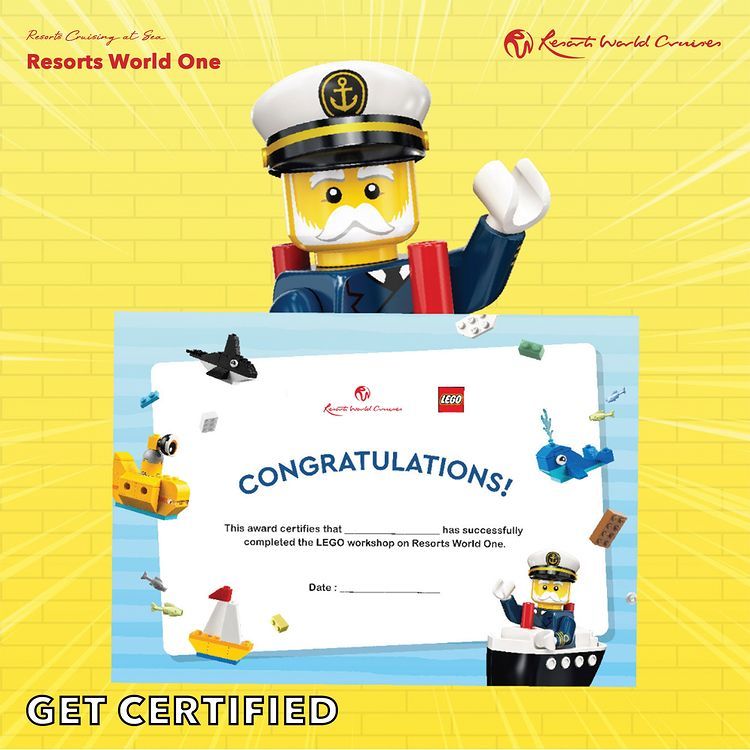 LEGO themed cruise with Resorts World Cruises