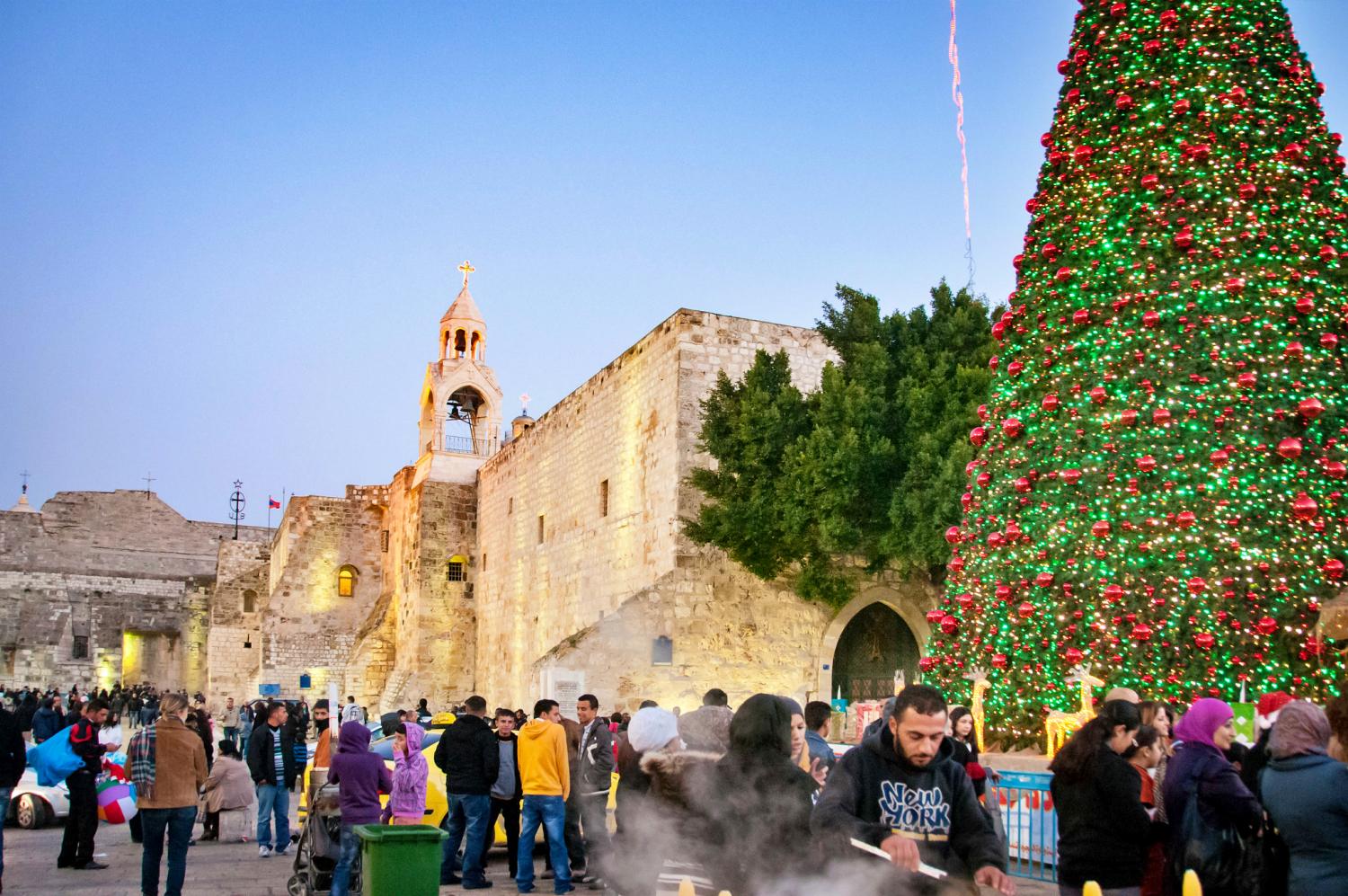 Manger Square in Bethlehem