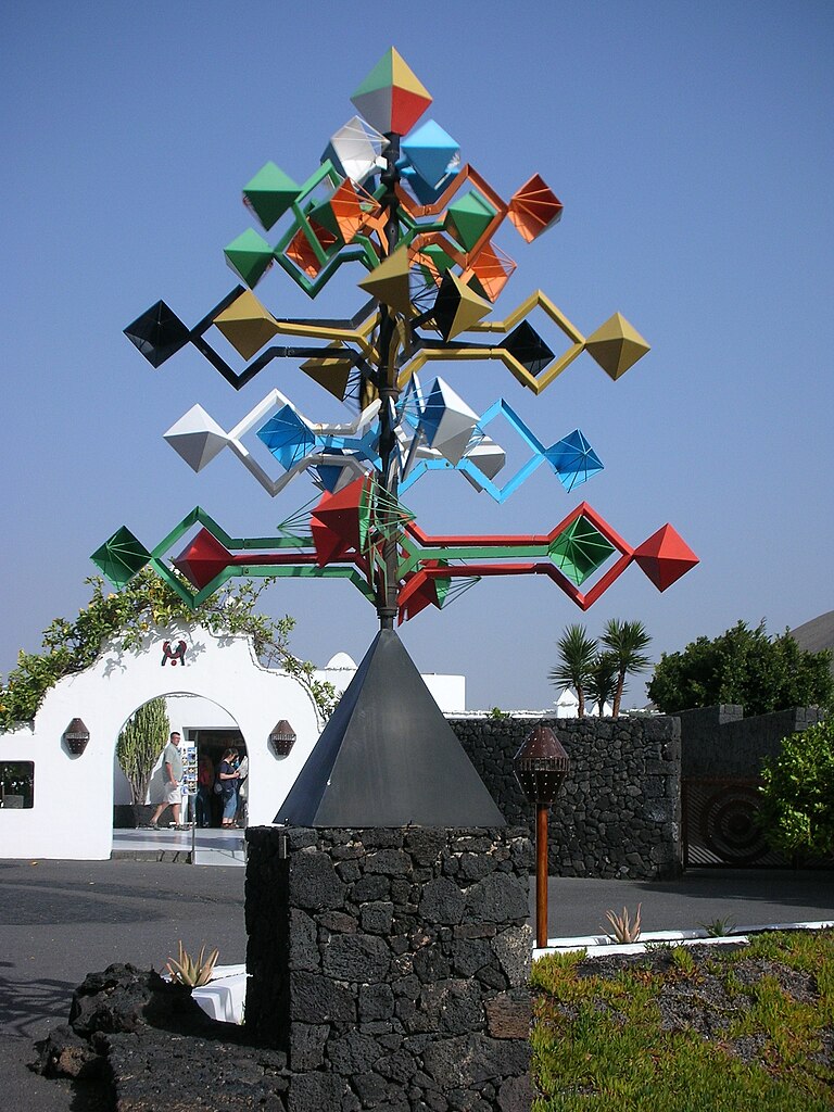 Art by Cesar Manrique on Lanzarote