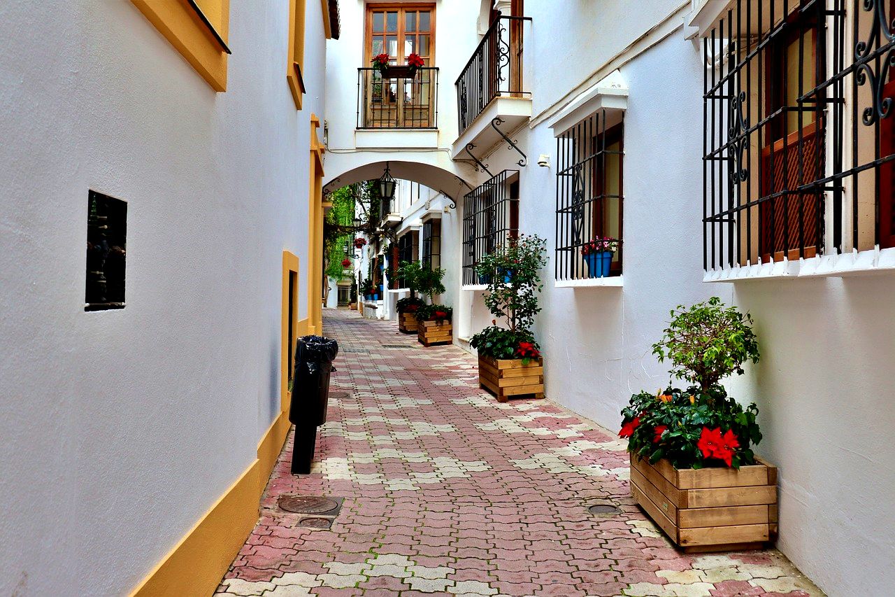 Mijas Pueblo in Andalucia, Spain