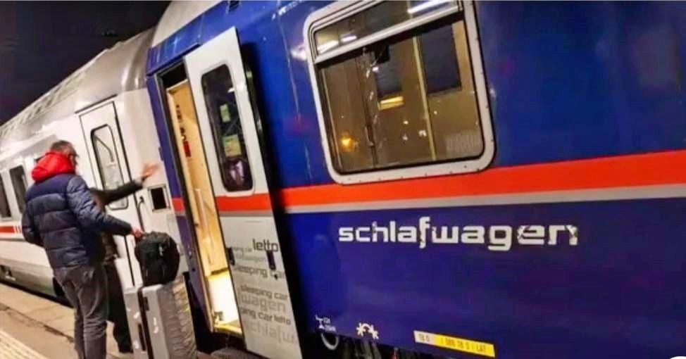 OBB Nightjet long-distance train