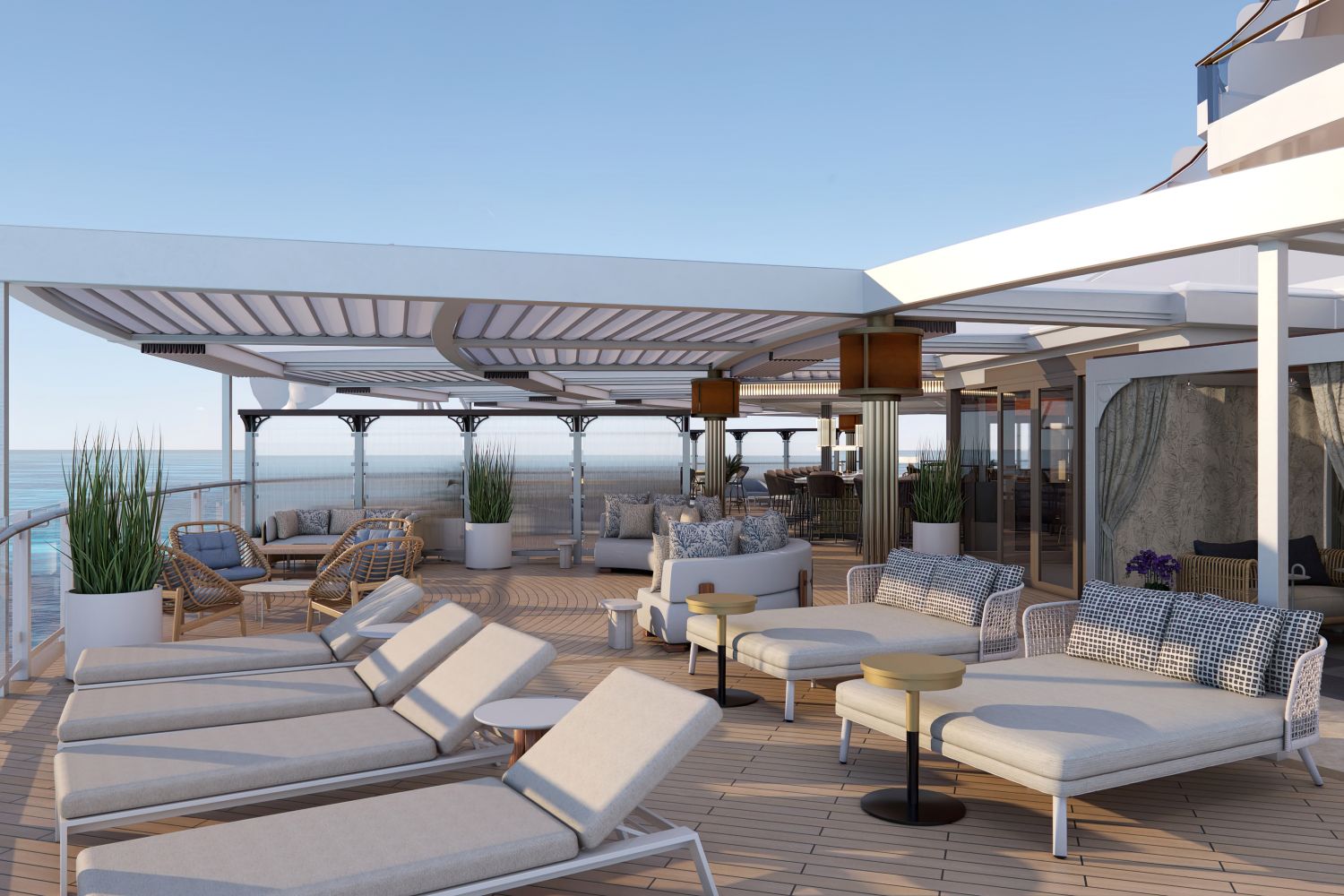 Indulge outdoor lounge