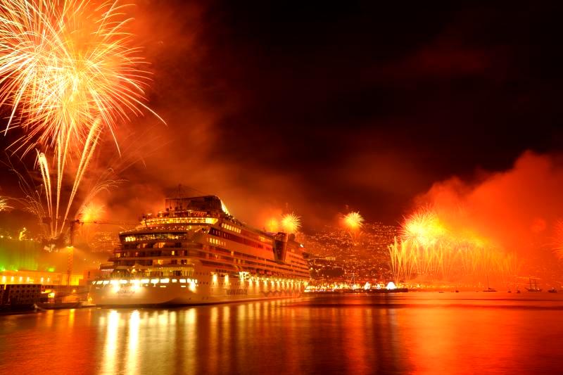 New Year's Eve in Funchal Bay, Madeira