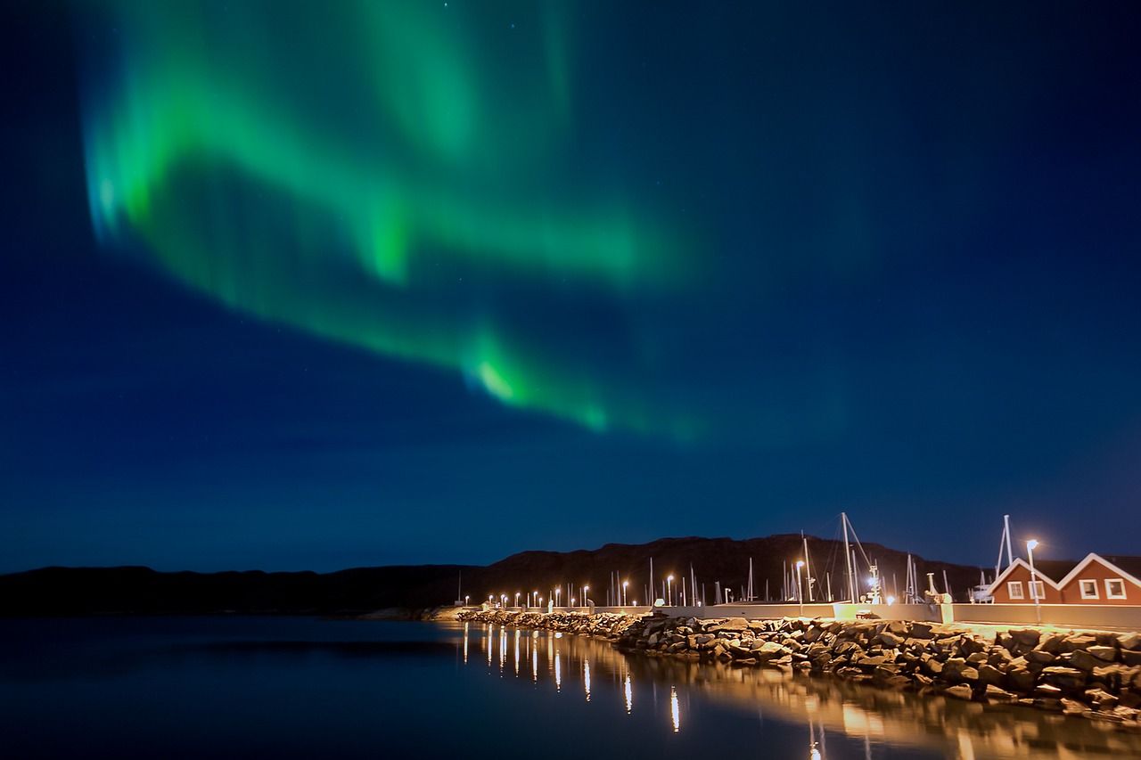 Northern Lights (aurora borealis) in Norway