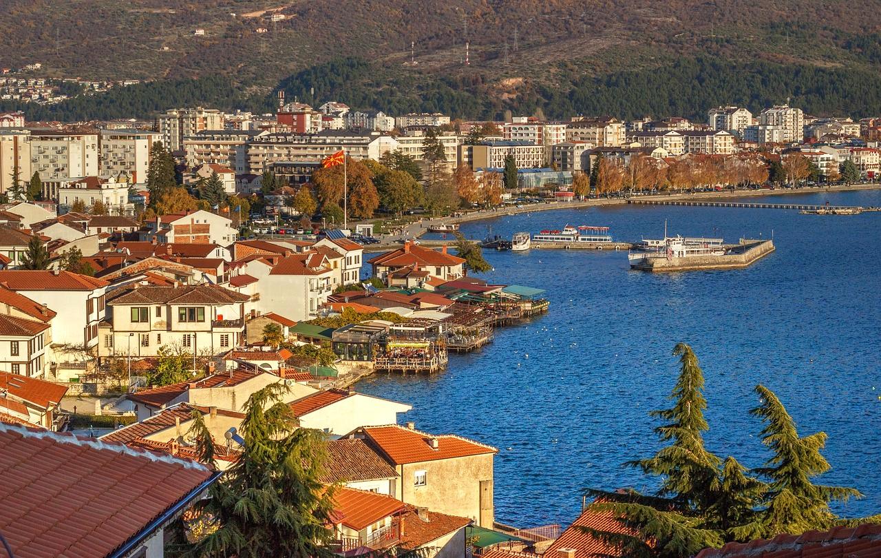 Ohrid Town in North Macedonia, Europe