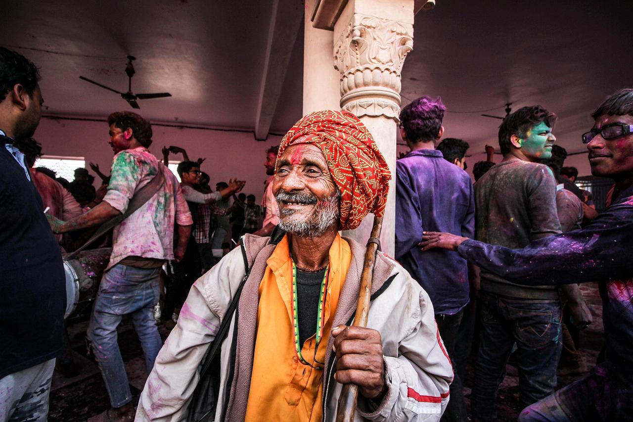 Street scene in India