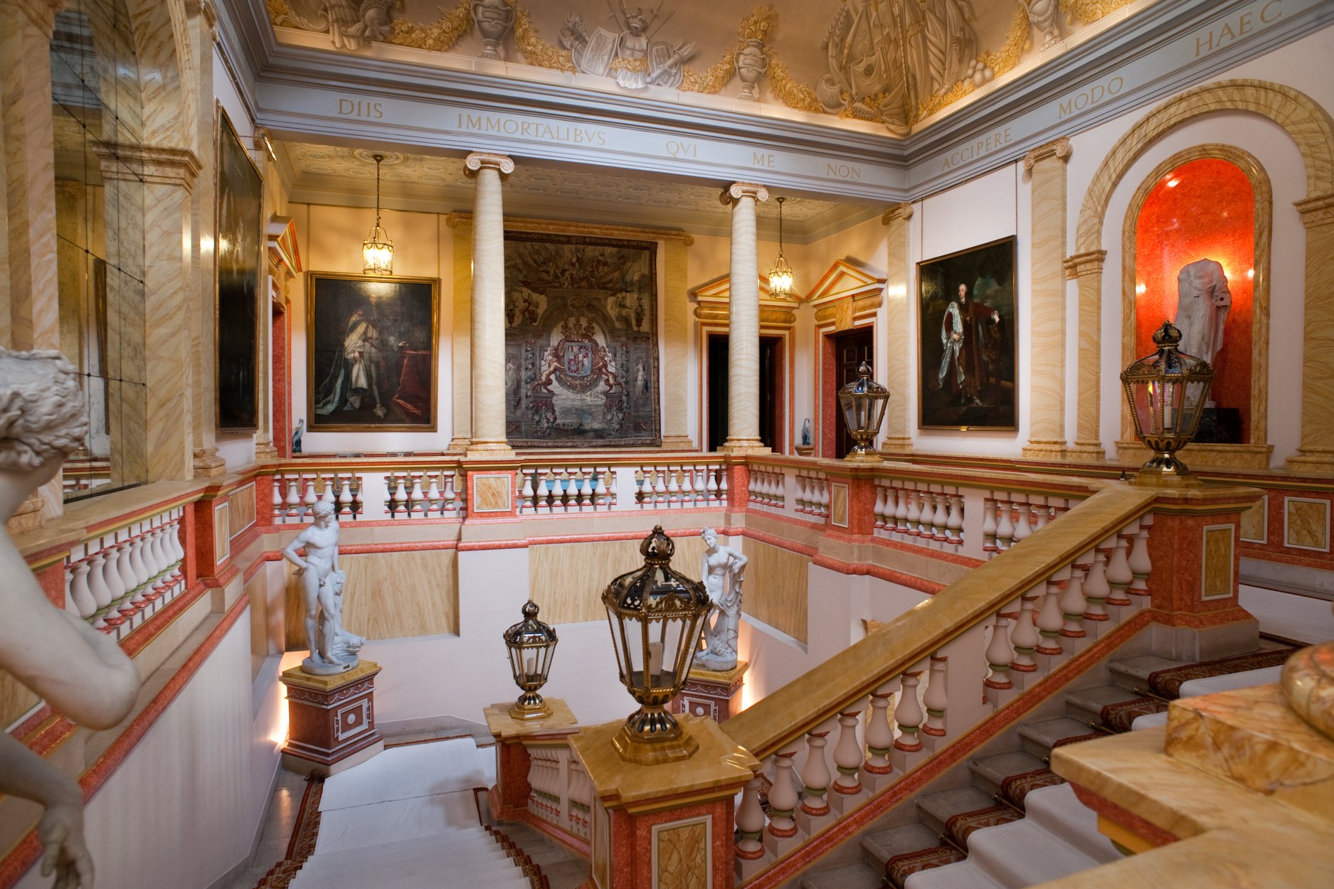 Ornate staircase