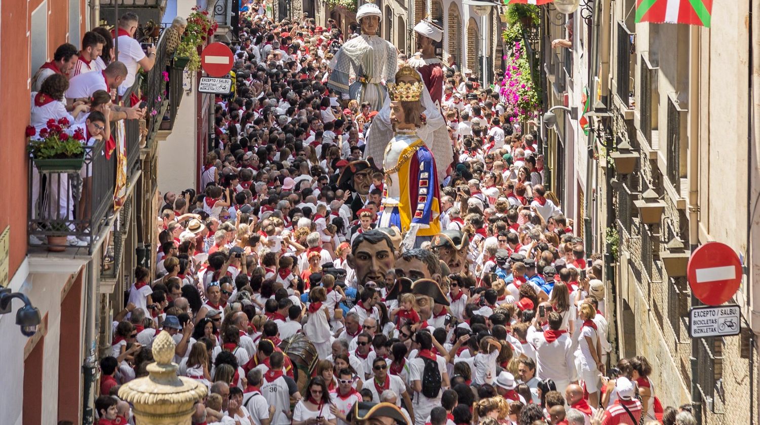 San Fermin in Pamplona, Navarra, Spain