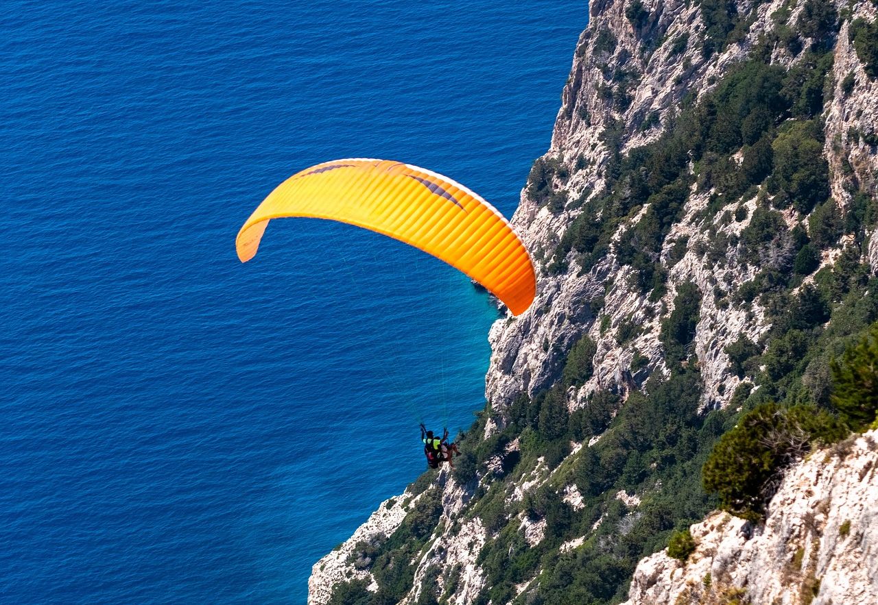 Paragliding in Kefalonia