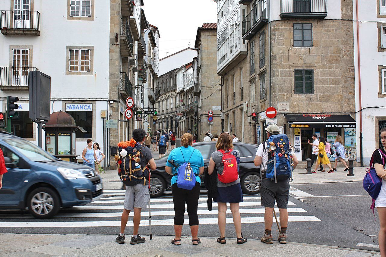 Pilgrims on the Way of St. James