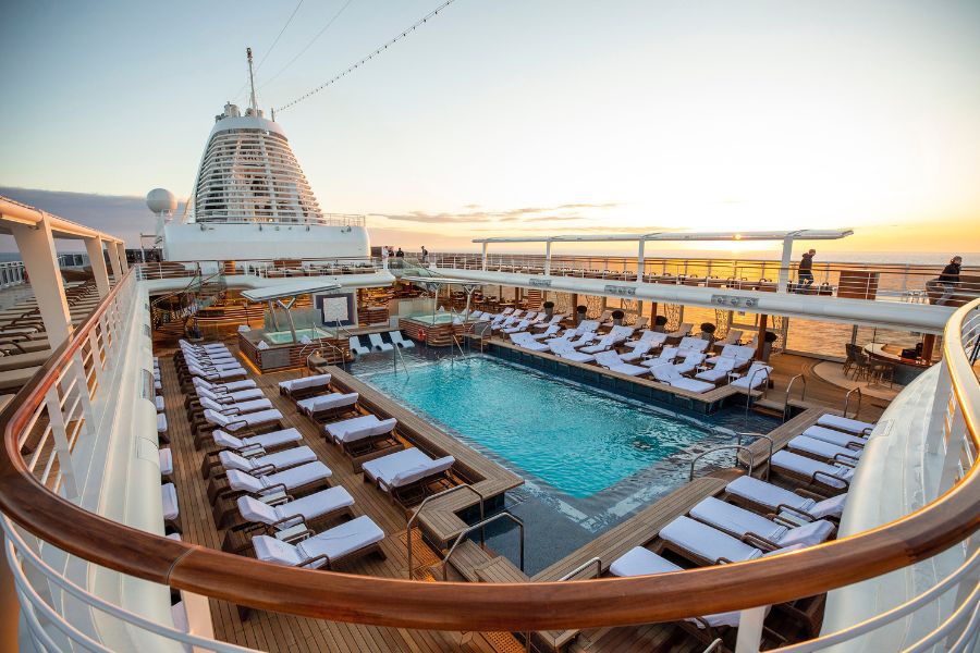 Pool on the Regent Seven Seas
