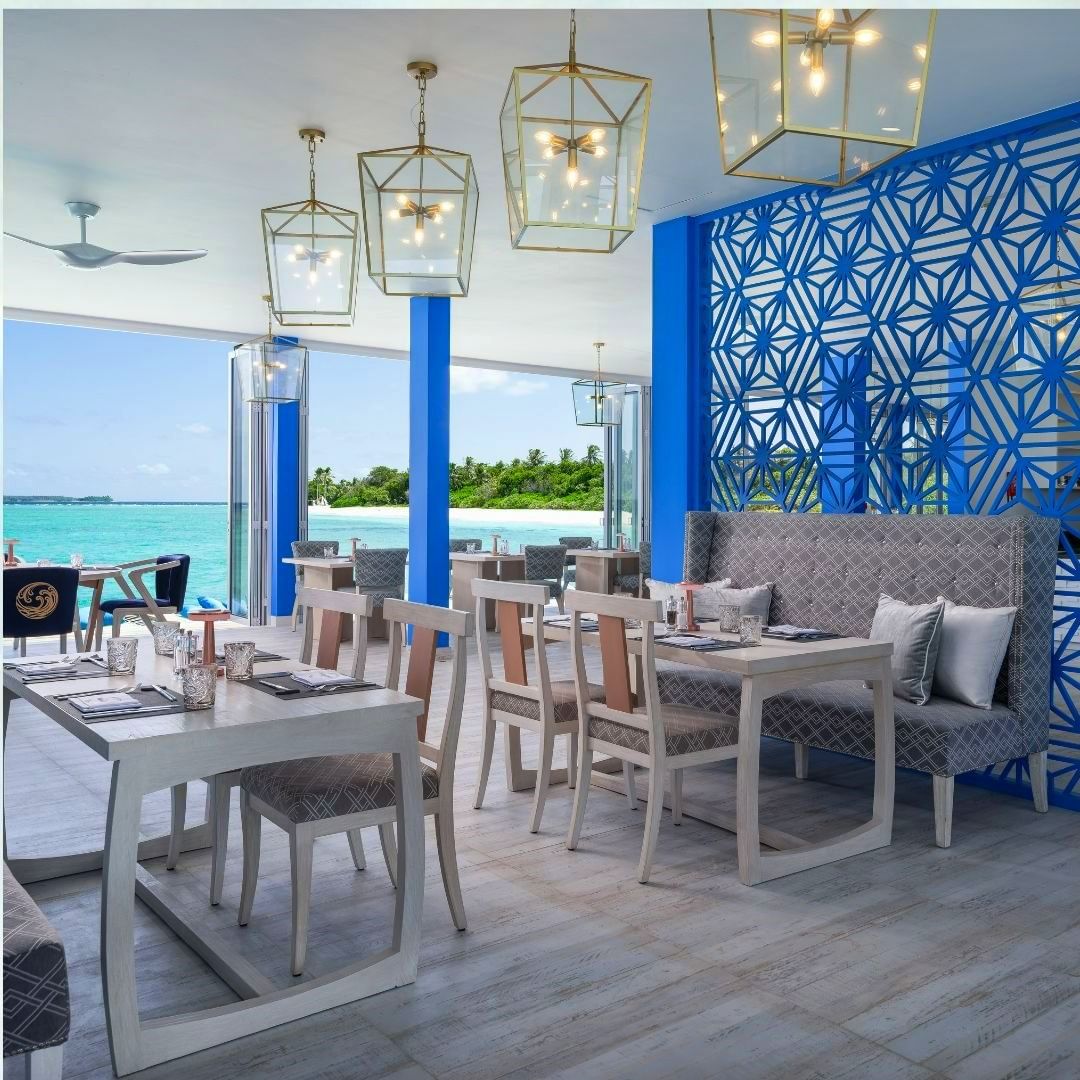 Restaurant at Ifuru Island