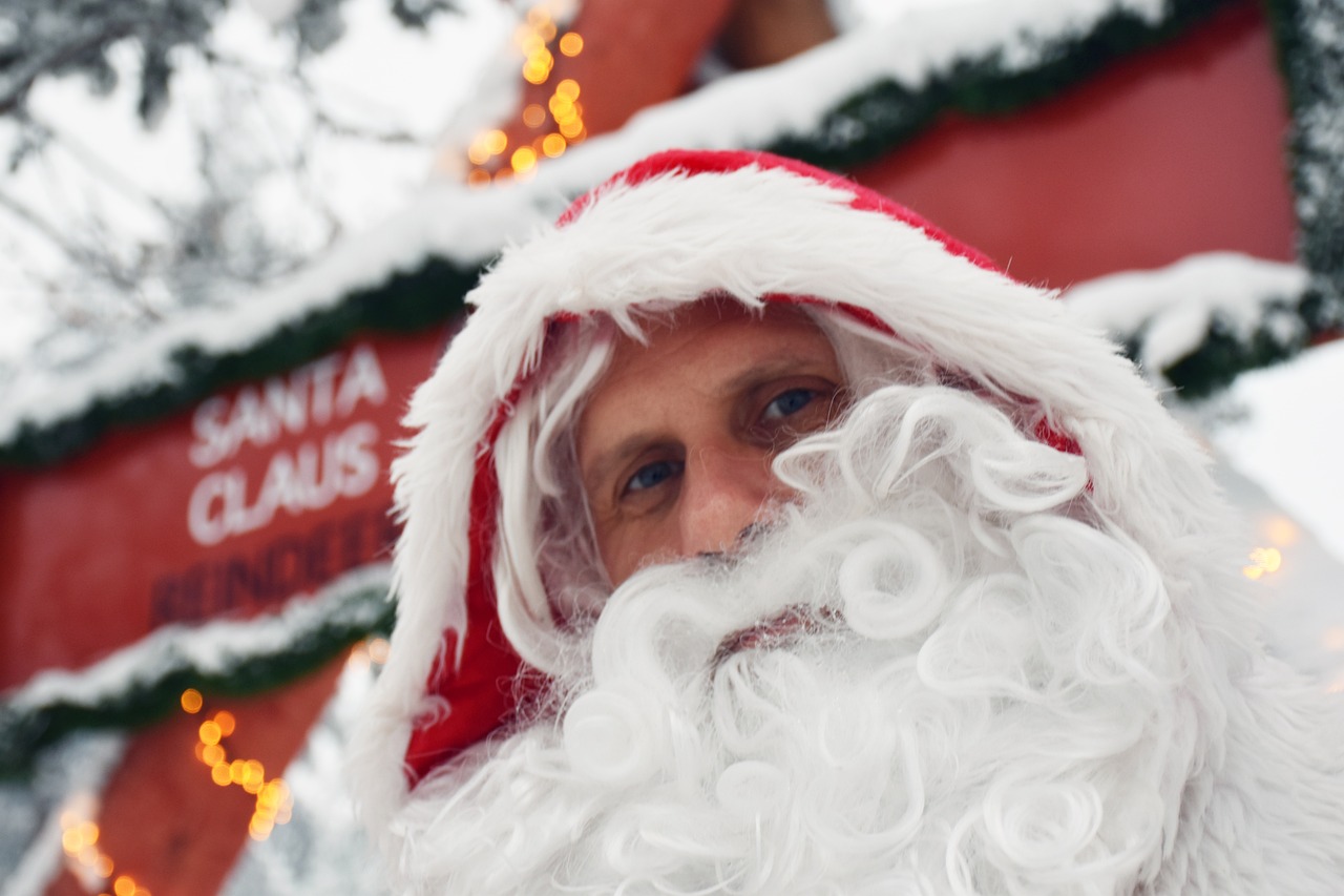 Santa Claus in Finnish Lapland