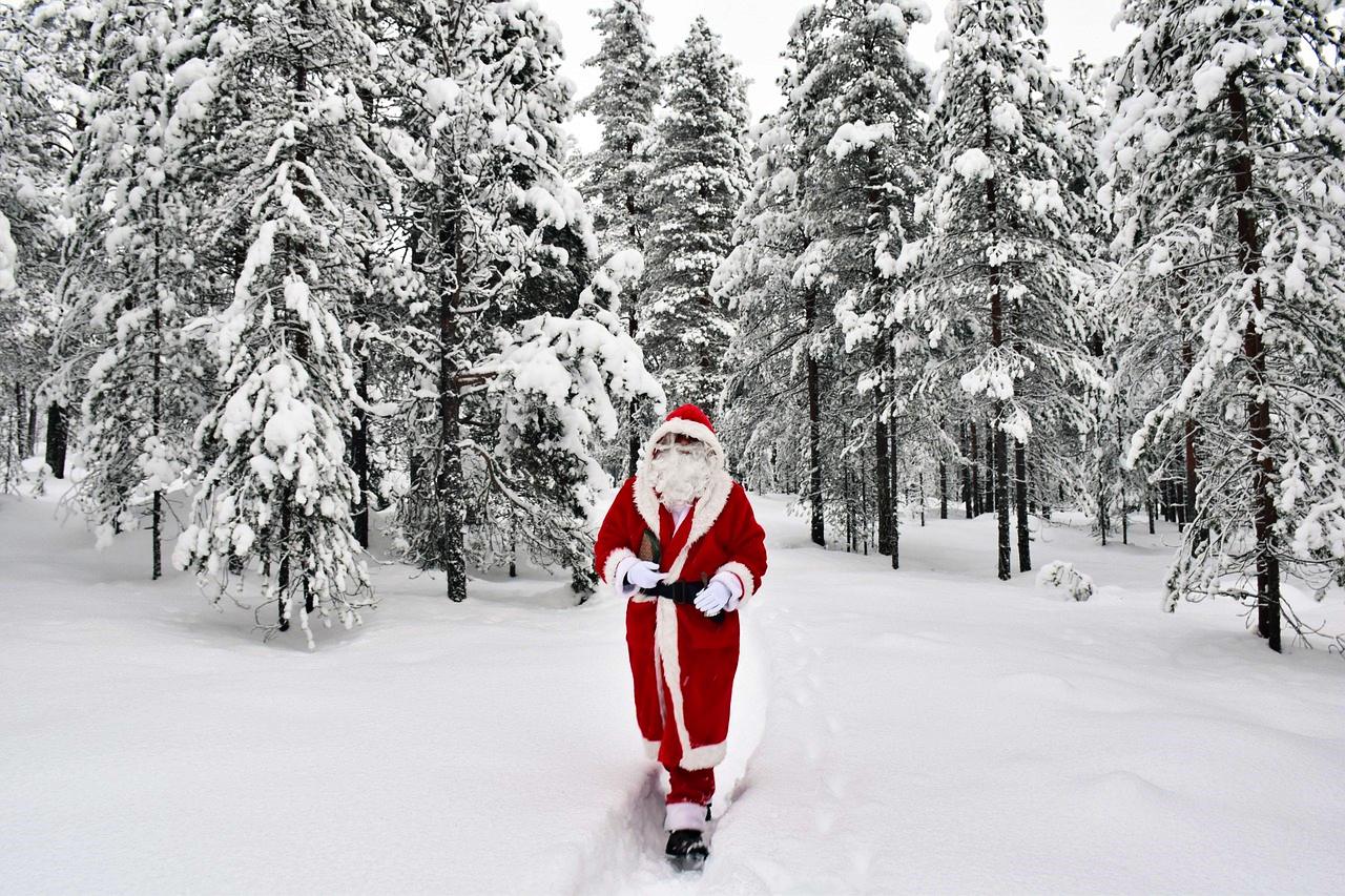 Santa Claus in Rovaniemi, Finland
