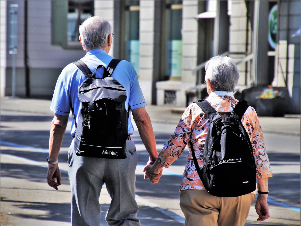 Senior travelers