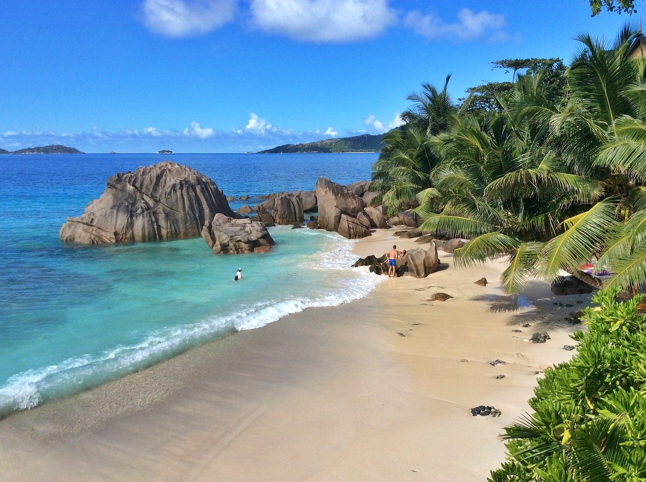 La Digue Beach, Seychelles