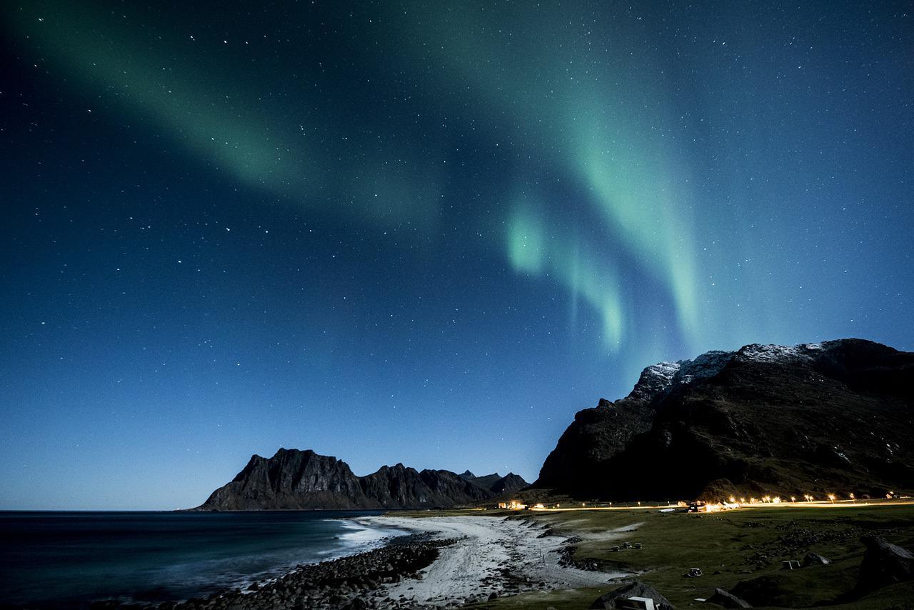 Skagsanden Beach, Lofoten, Norway