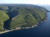 Driving Up Smokey Mountain On The Cabot Trail Cape Breton, Nova Scotia