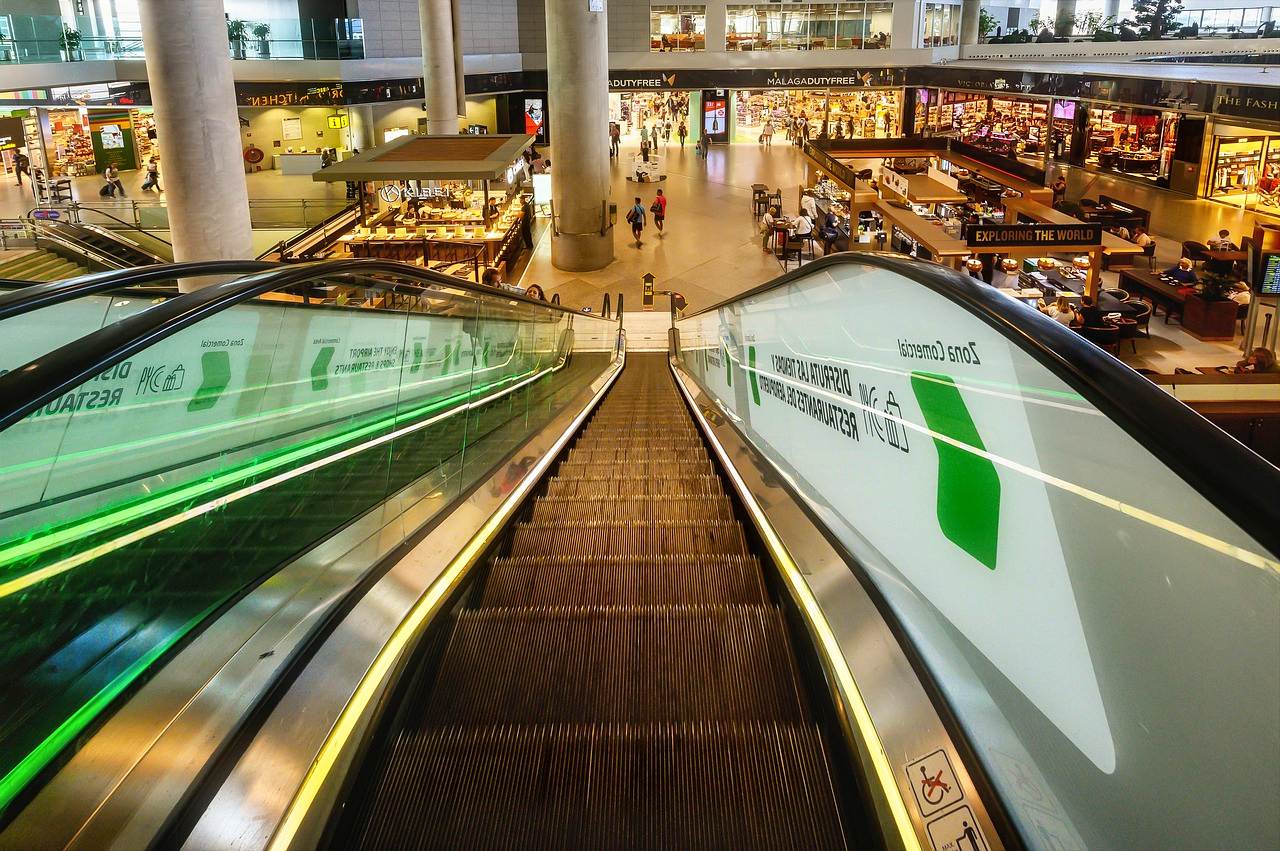 Shopping mall in Spain