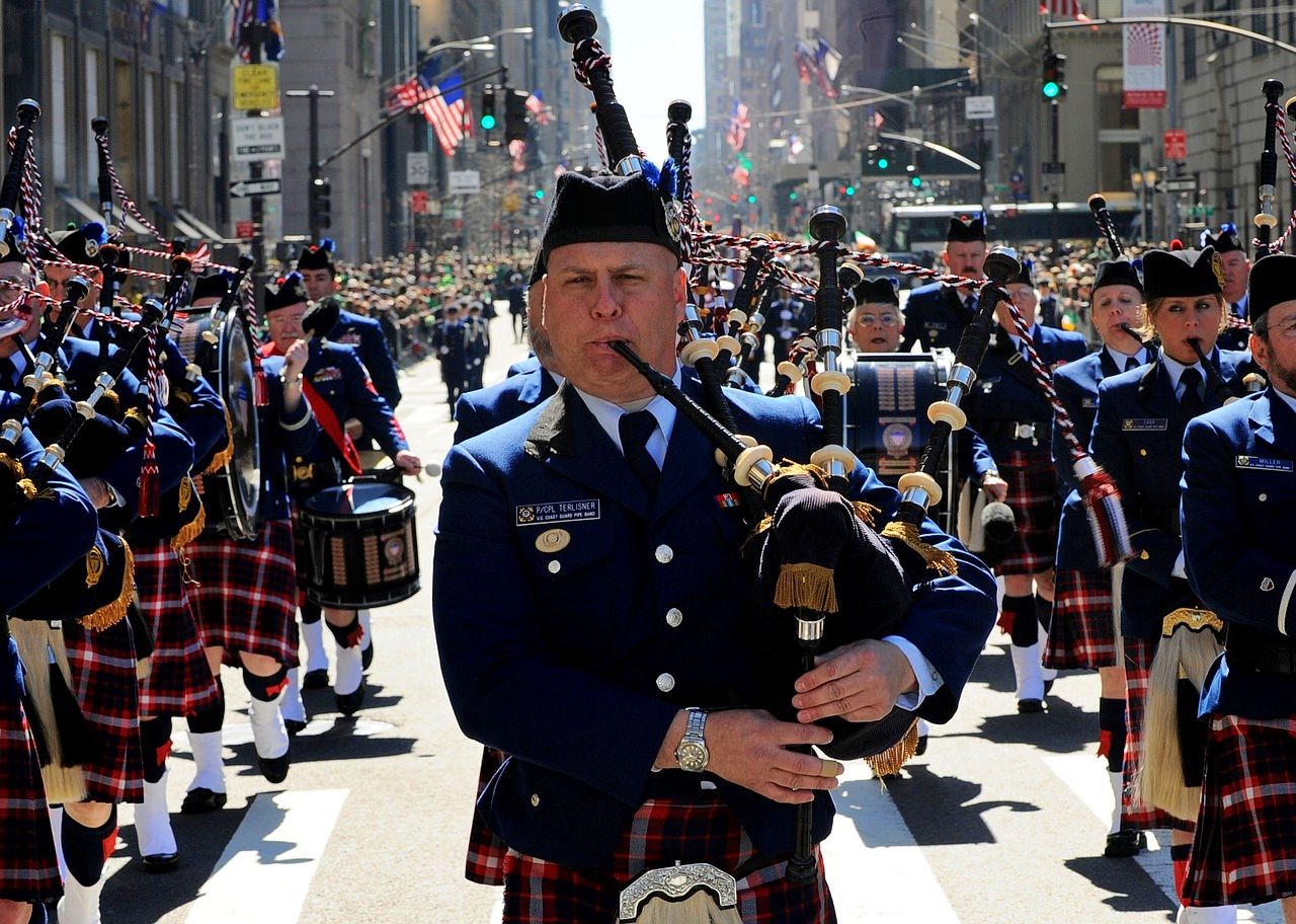 St. Patrick's Day parade in New York