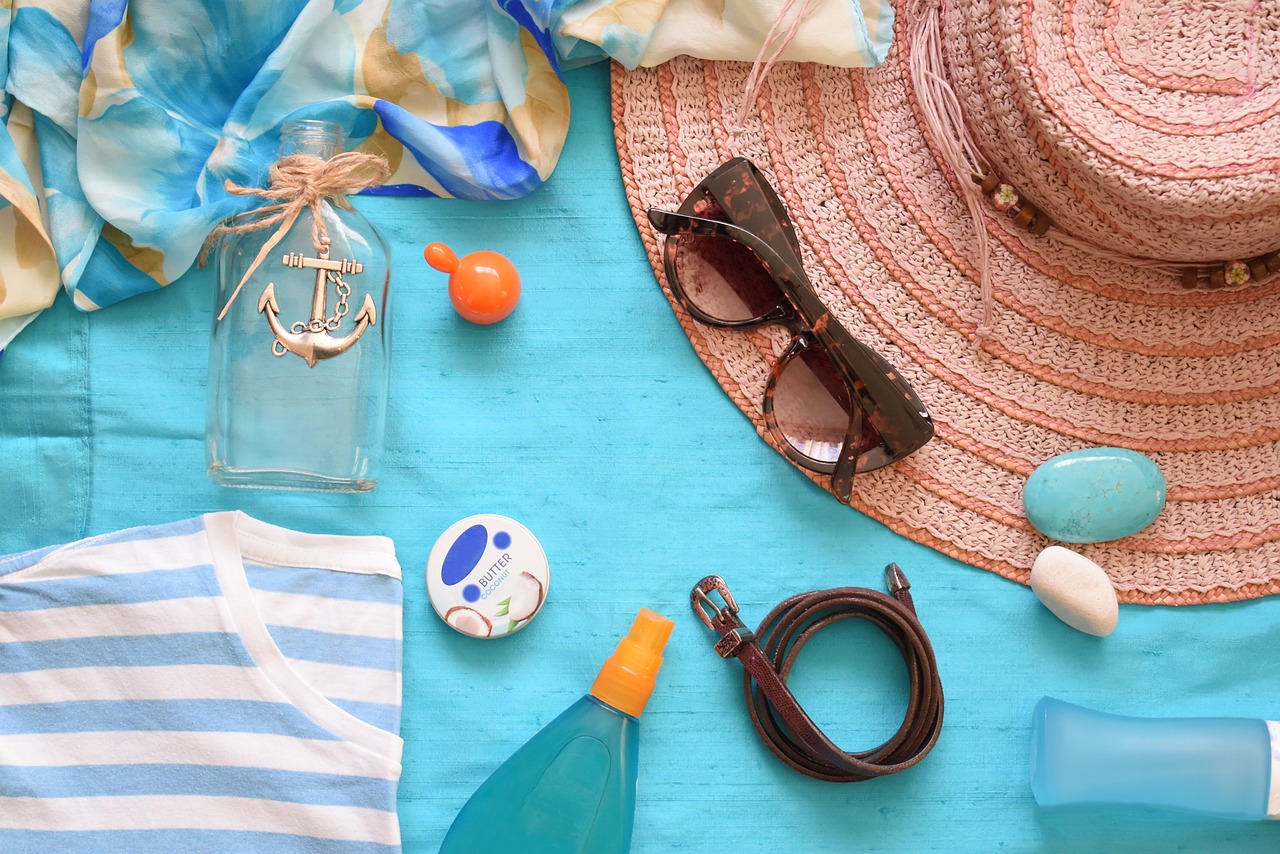 Necessary items for summer travel