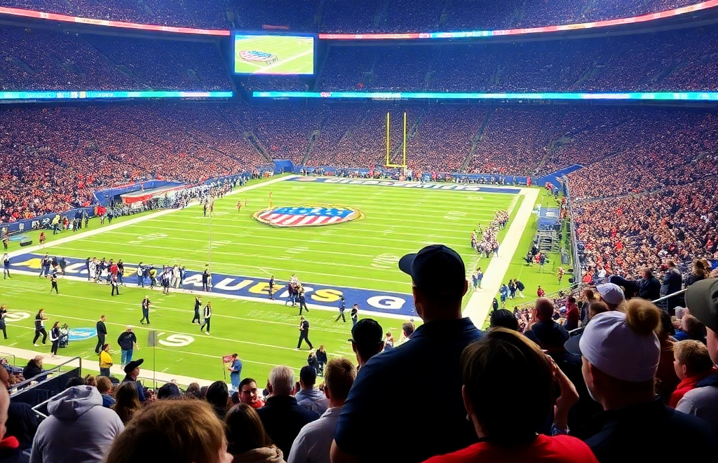 At the Super Bowl