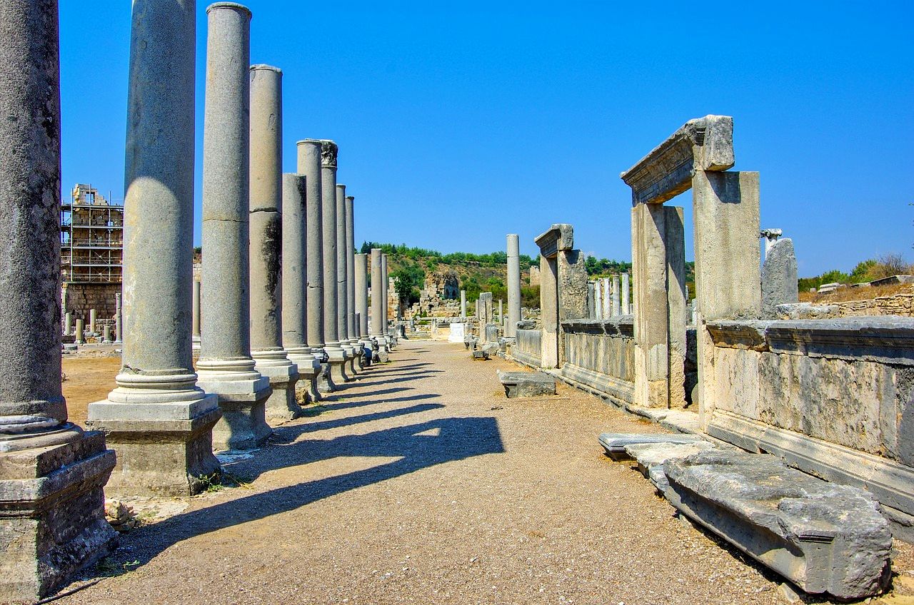 Ancient city of Perga, Antalya