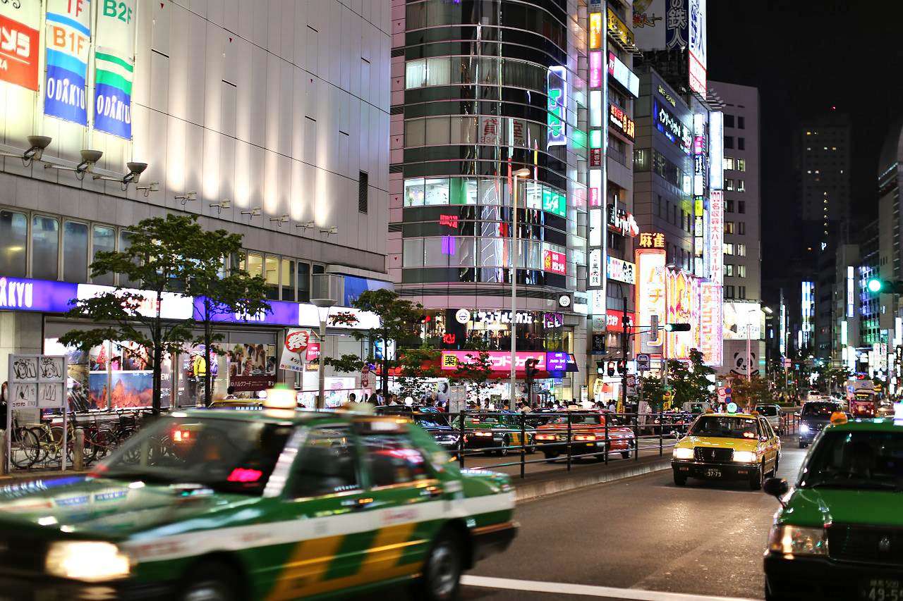 Tokyo at night