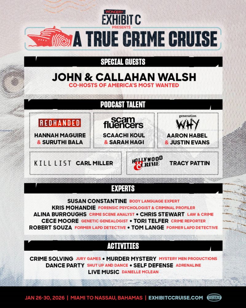 Experience An Immersive True Crime Cruise On Norwegian Joy In 2026