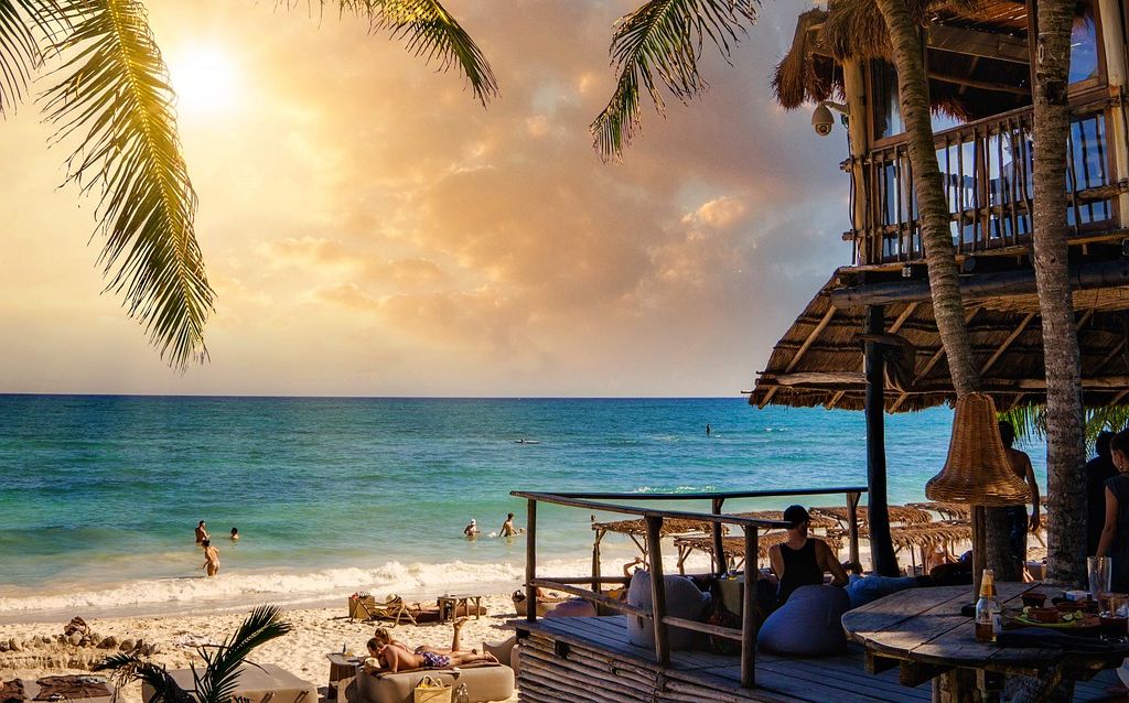 Beach in Tulum