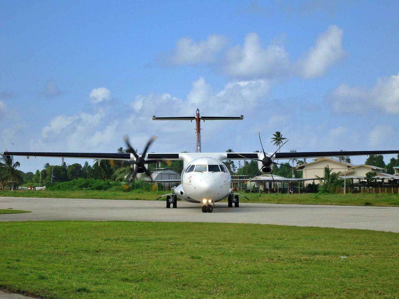 Flying to Tuvalu