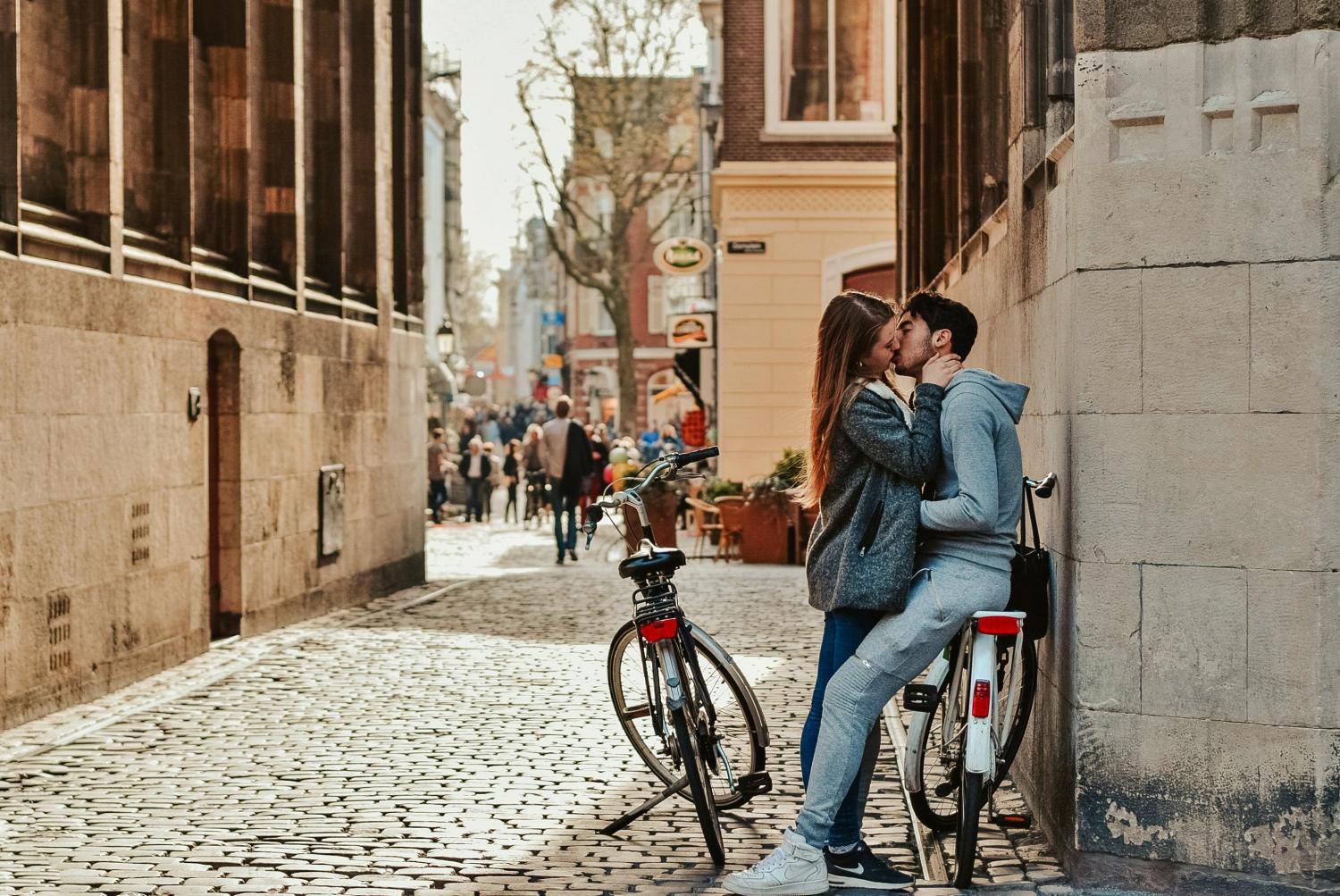 Valentine's Day in Paris, France