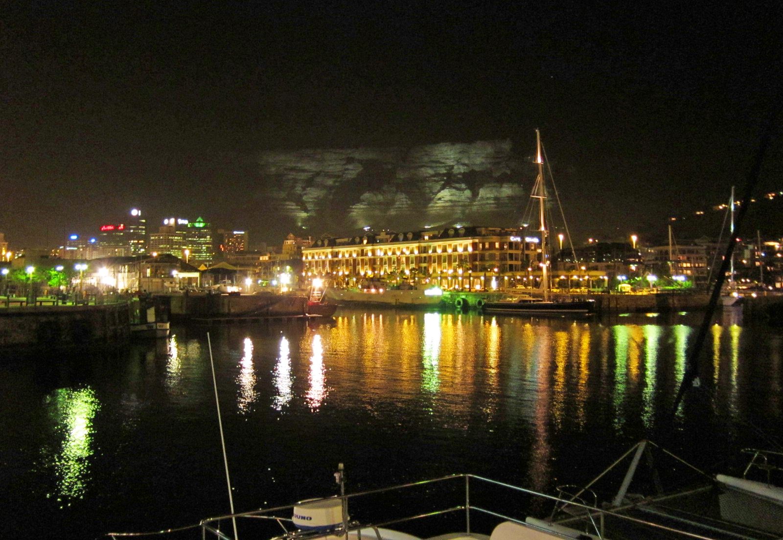 V&A Waterfront, Cape Town at night