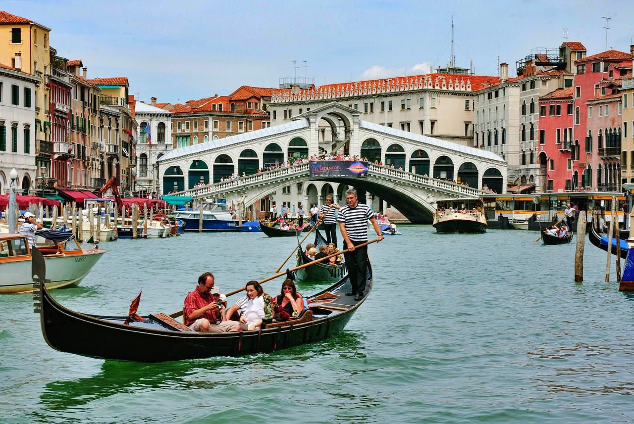 Canals in Venice are running dry