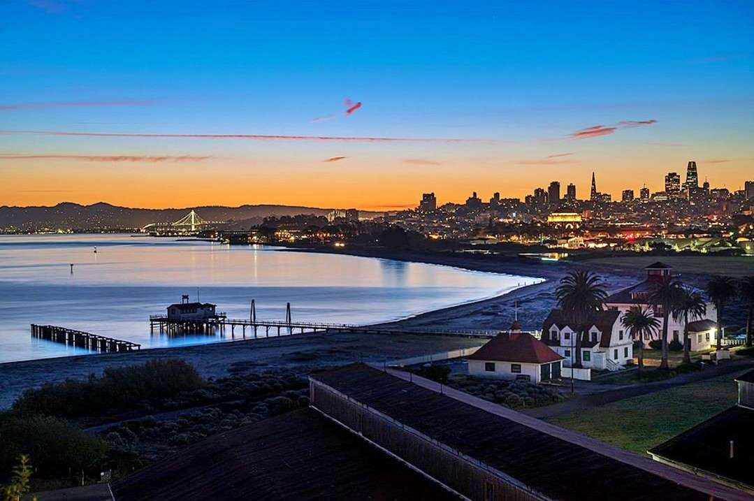 View over Crissy Field, San Francisco