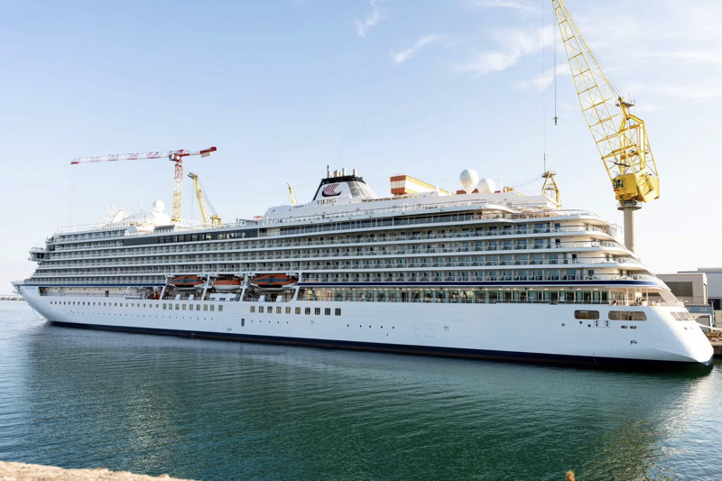 Viking Takes Delivery of Newest Ocean Ship, The Viking Mira