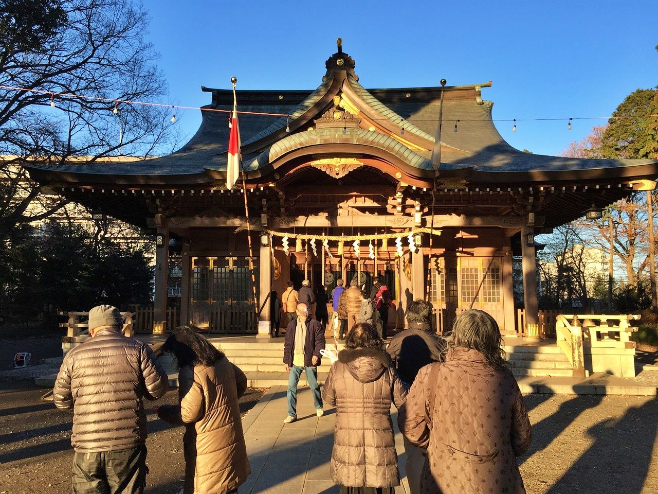 Shrine in Yanaka, Tokyo, Japan