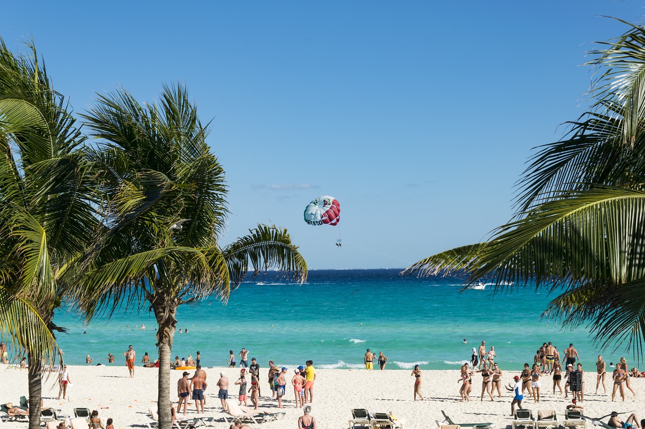 Beach in Yucatan, Mexico