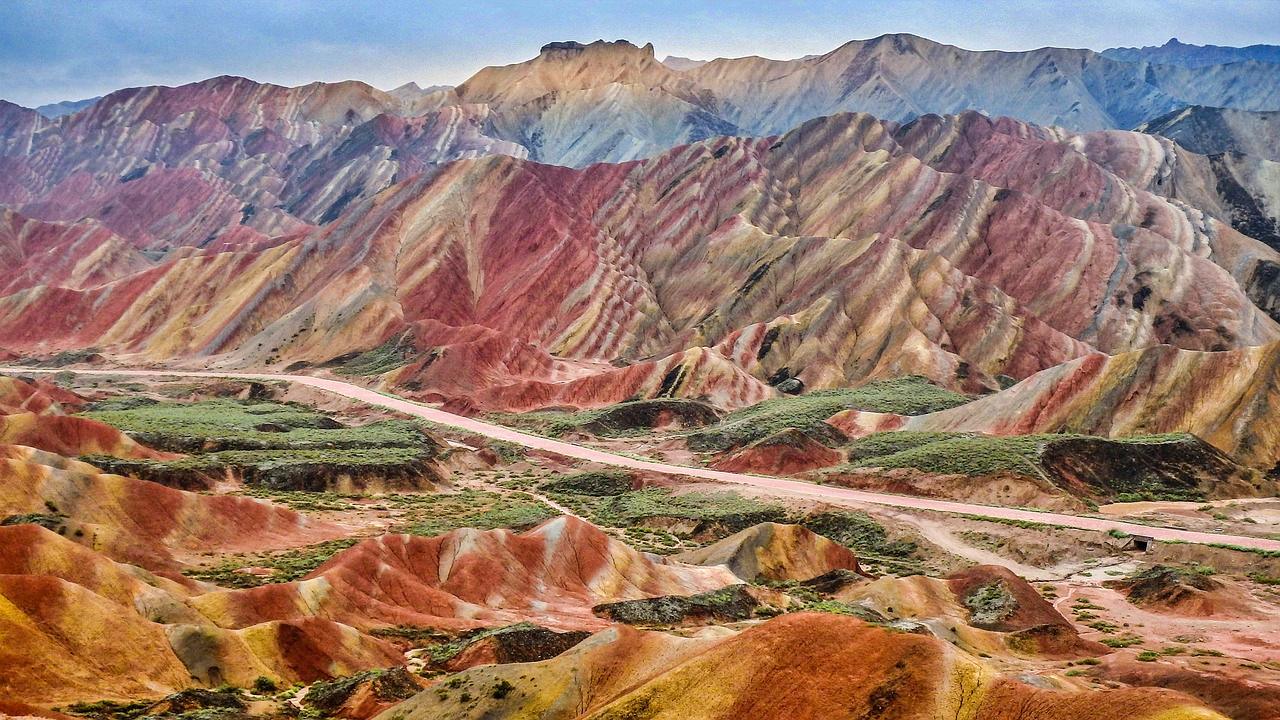 Zhangye Danxia National Landform Geological Park, China