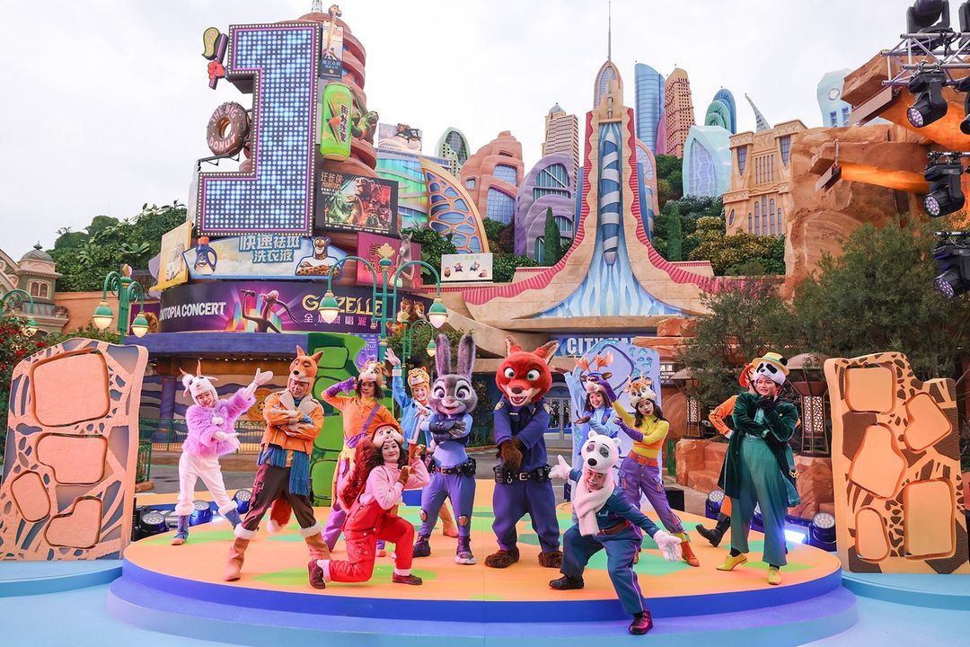Shanghai Disneyland opens first Zootopia-themed land